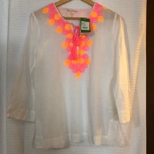 Lilly Pulitzer - Amelia Tunic - Resort White - S